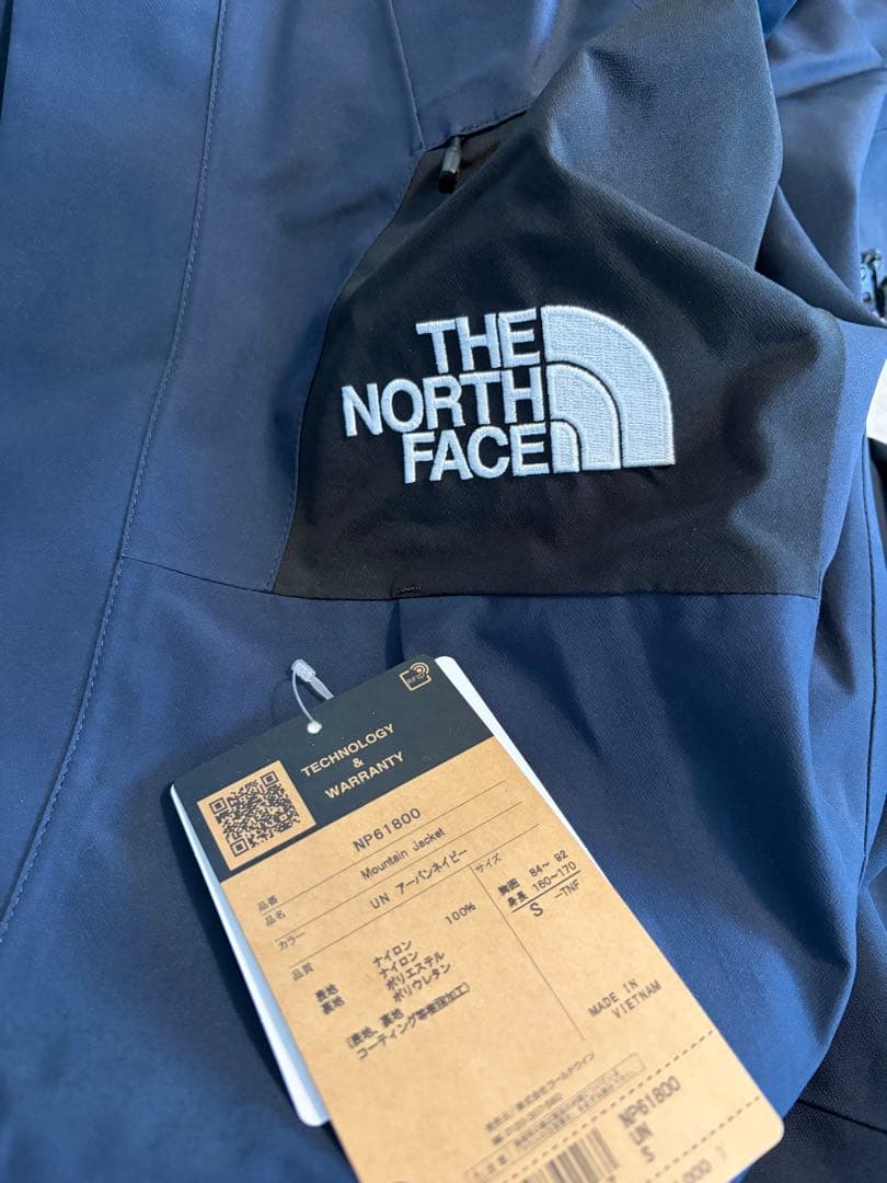 ノースフェイス マウンテンジャケット アーバンネイビー S NP61800