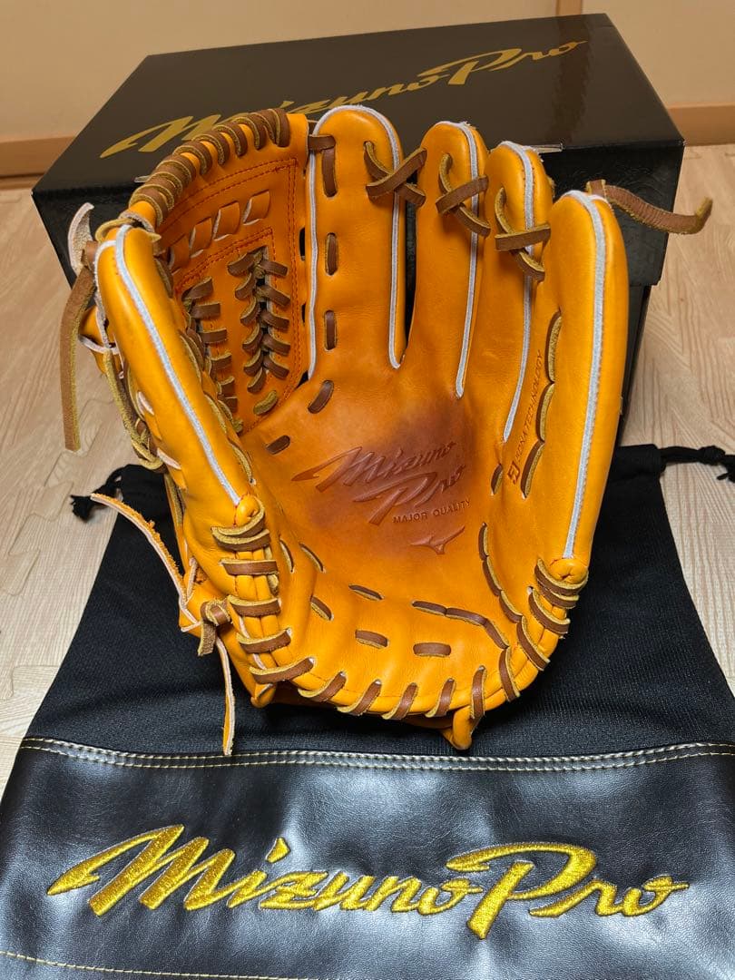 【なるなる】ミズノプロ　硬式用グラブ　サイズ10