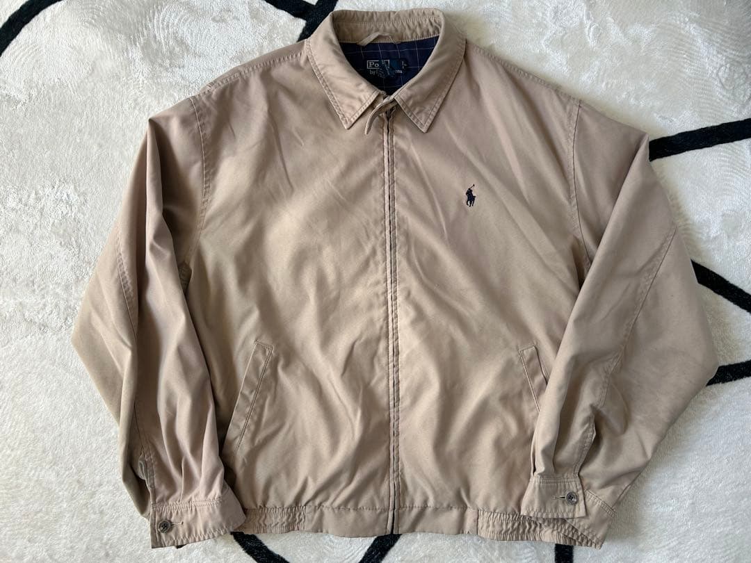 90's ポロラルフローレン スイングトップ L