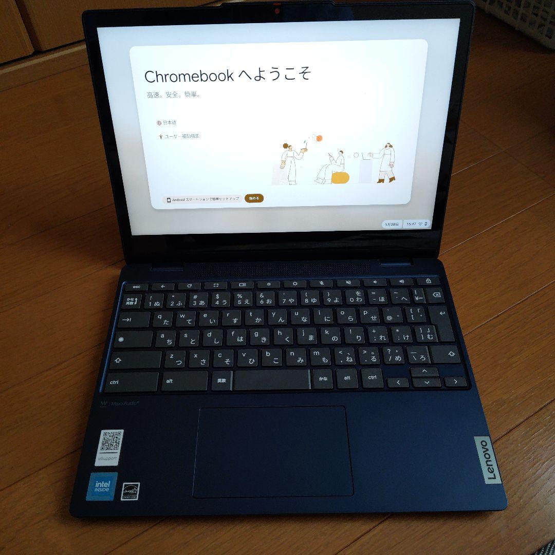 Lenovo Chromebook ダークブルー