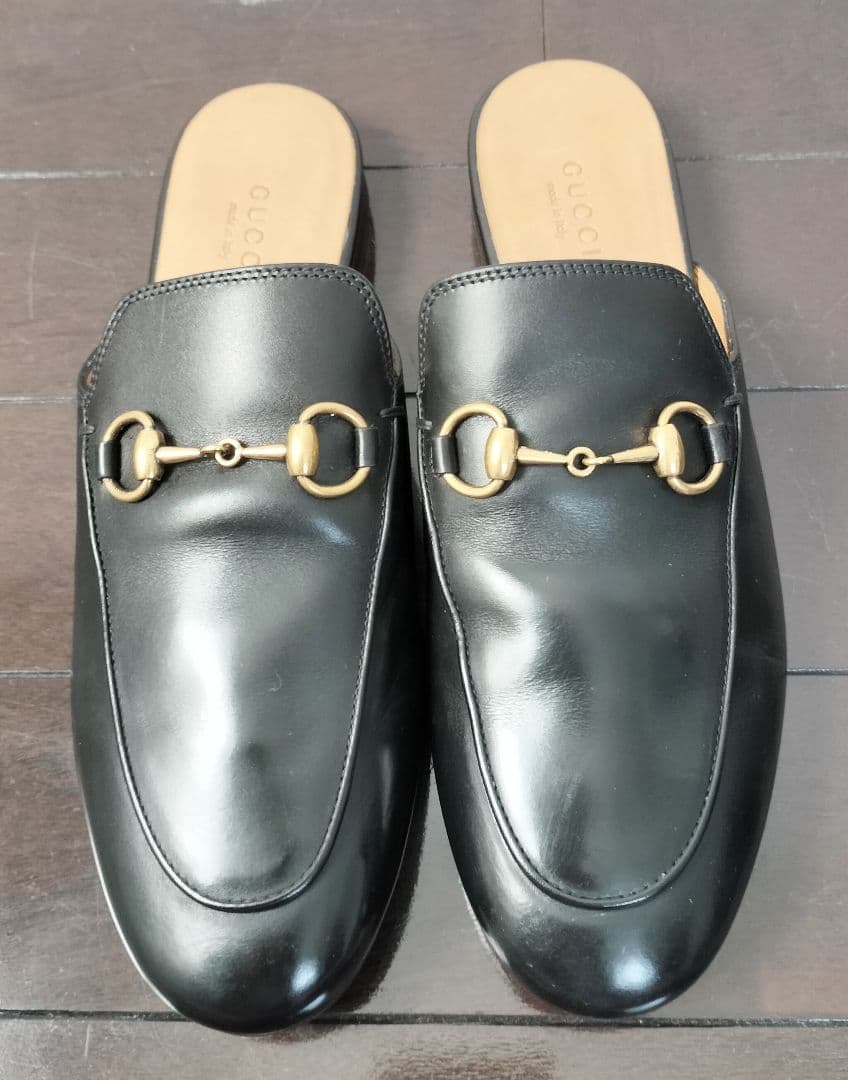 GUCCI プリンスタウン ホースビットデザインサンダル