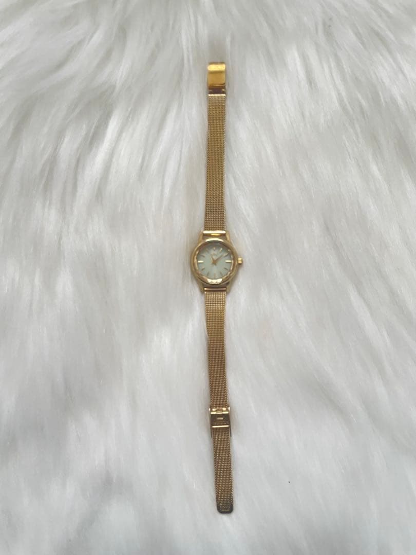 【超美品】ete ソーラーウォッチ メッシュベルト