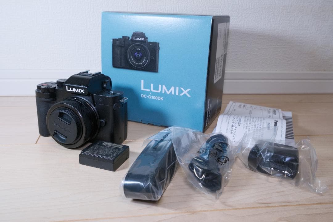 極美品 LUMIX DC-G100D 物理シャッター回数10回未満