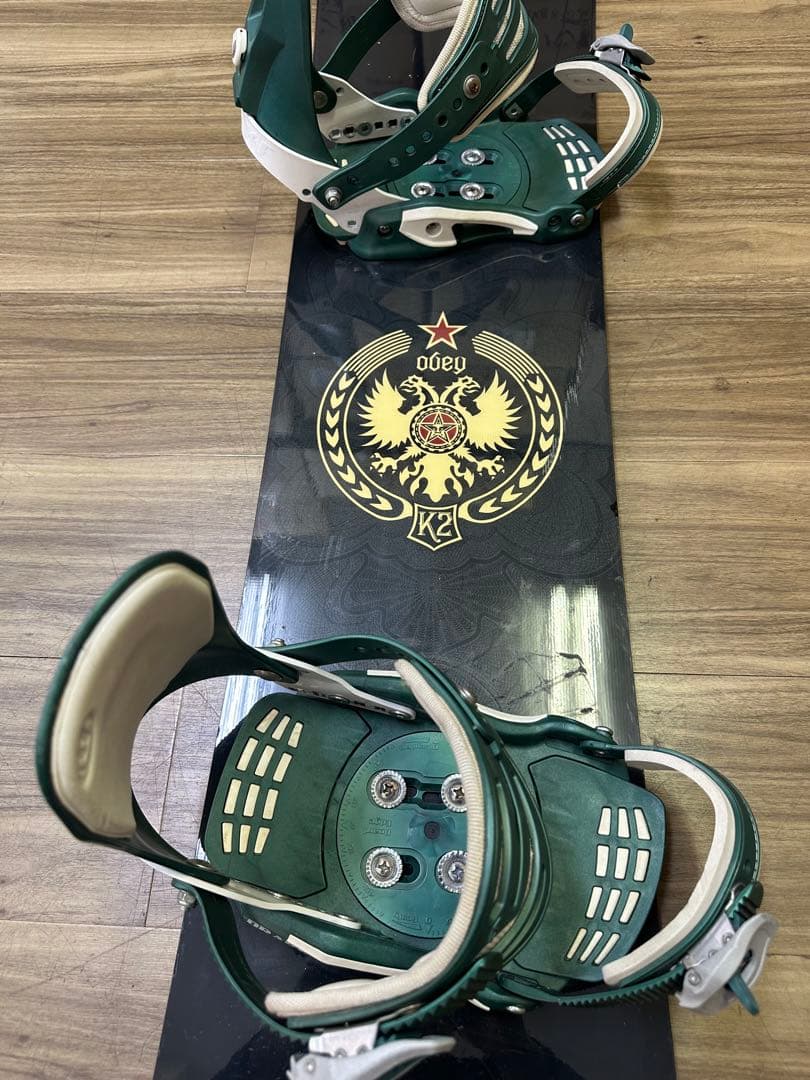 スノーボード K2 150cmビンディングDRAKE size S/Mセット