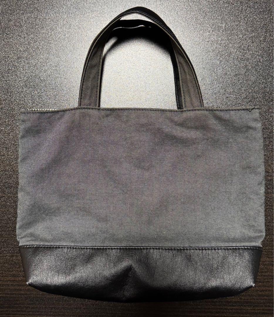 ファミリア デニムバッグ 70周年 限定 ミニ トート バッグ 黒 ブラック