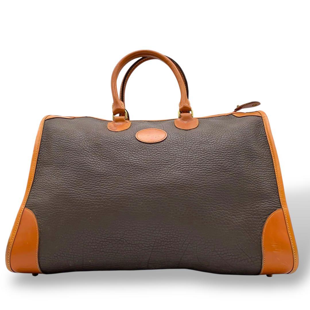 【良品】ドゥーニーアンドバーク ボストンバッグ 2way レザー ブラウン