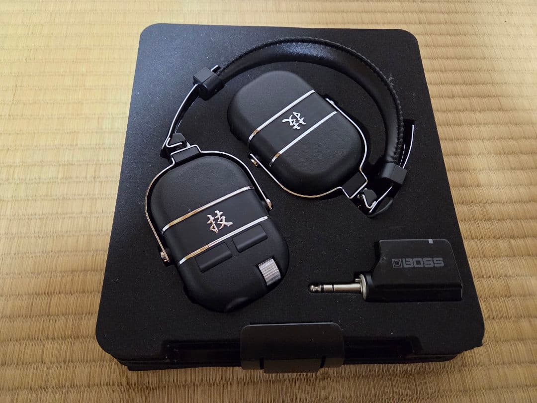 「美品」BOSS WAZA-AIR ワイヤレス ヘッドホンギターアンプ 技