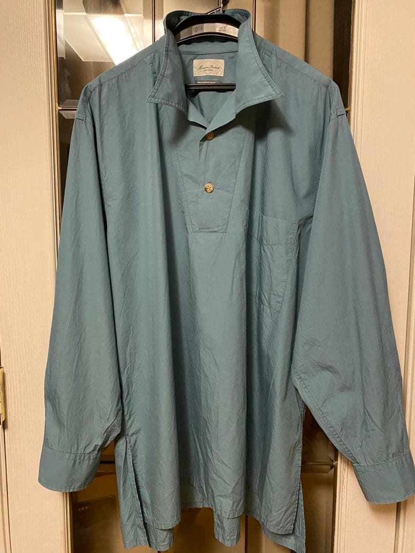 トップス Marvine Pontiak Shirt Makers #Aomidori