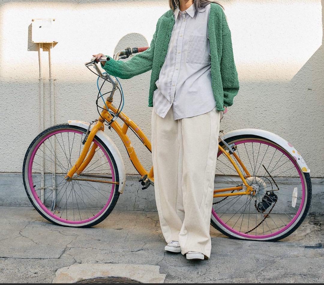 niko and...【MODE NORM CORE】デニムパッチワークパンツ