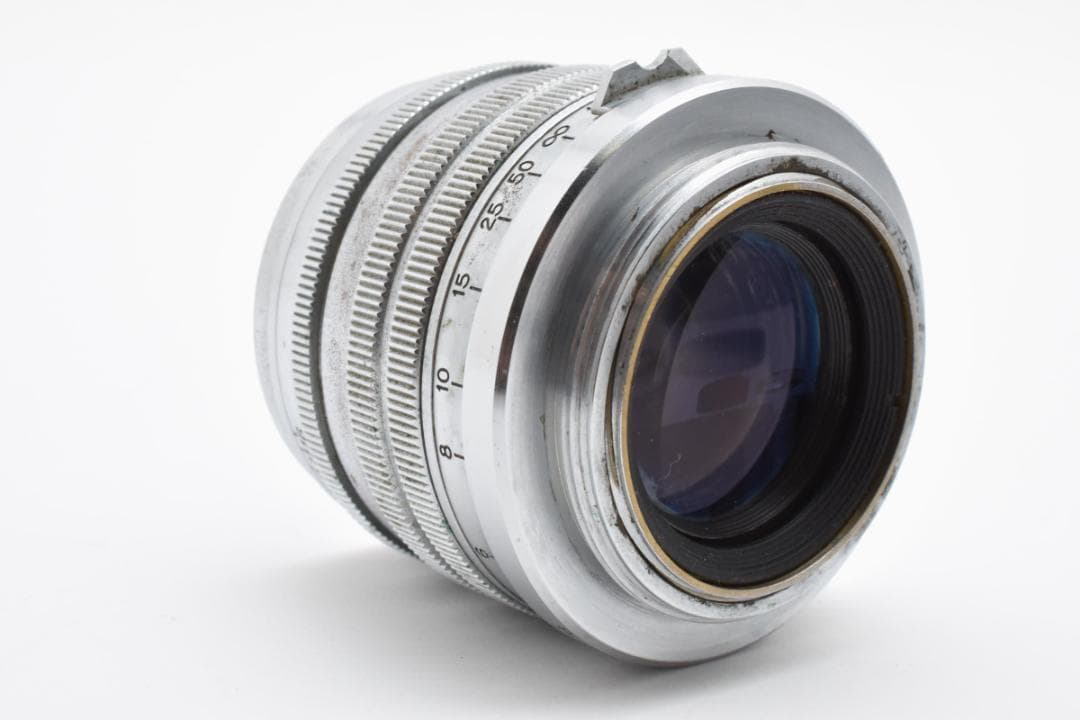 【純正メタルキャップ付属】 キャノン 50mm Ｆ1.8 ライカＬマウントレンズ