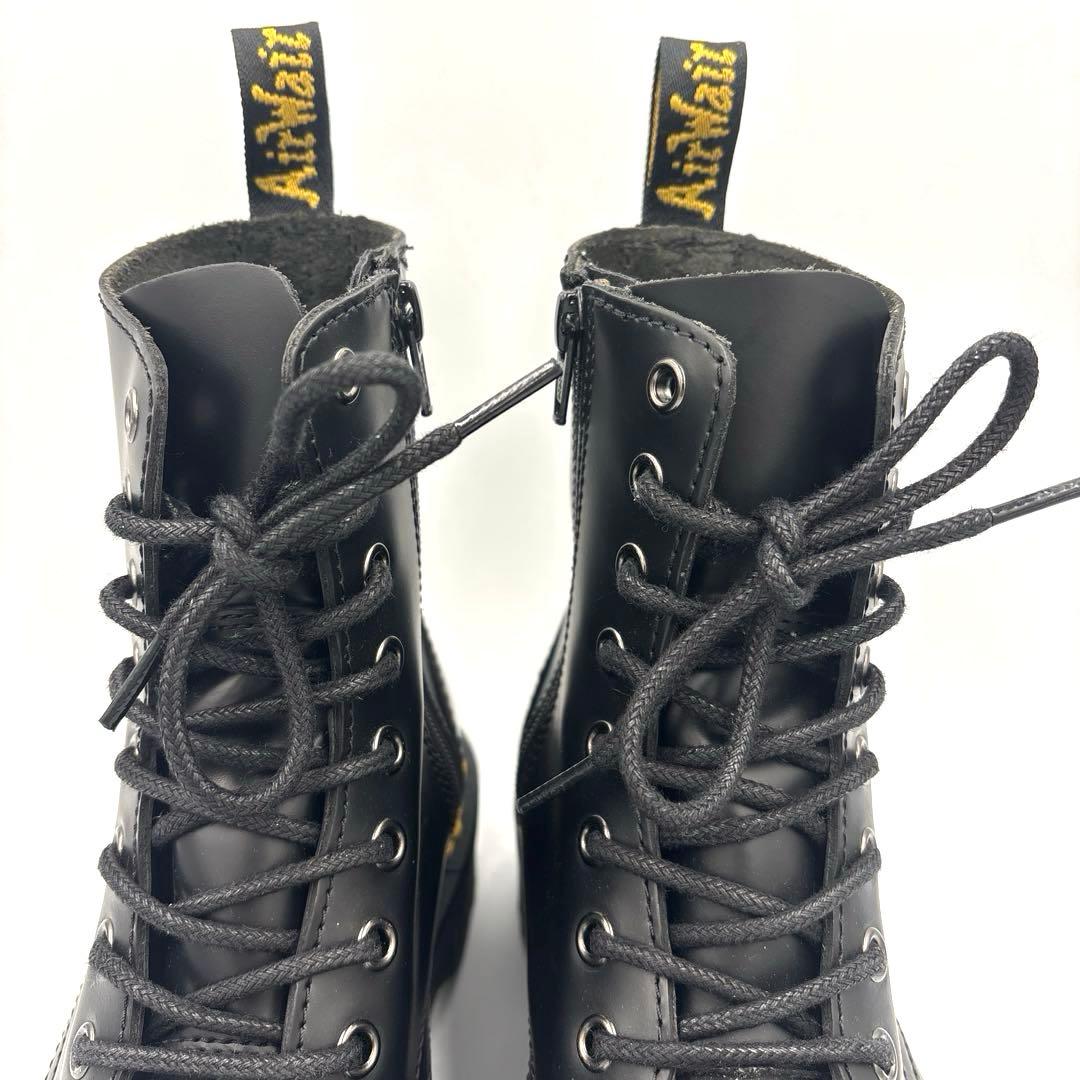 ドクターマーチン JADON 8ホール 厚底ブーツ【23cm】ブラック