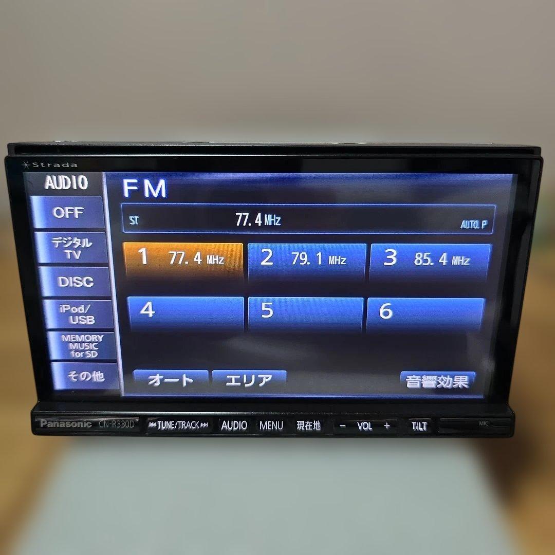 Panasonic 7インチ Bluetooth内蔵 フルセグ DVD カーナビ