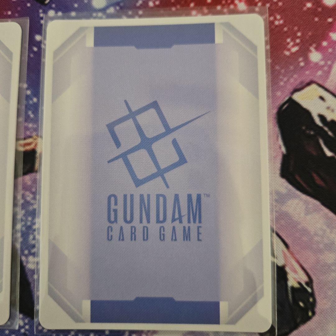 ガンダムカードゲーム　GCG 覚悟の表れ　パラレル2枚セット