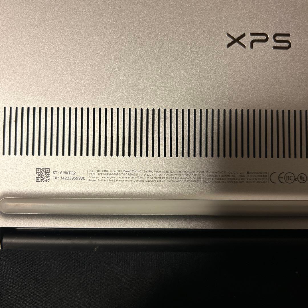 M*o様 DELL ノートPC XPS 13 9370 P82G 動作未確認