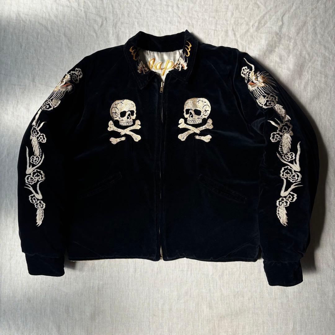 希少 Reminiscence レミニッセンス 別珍 襟付き スカジャン