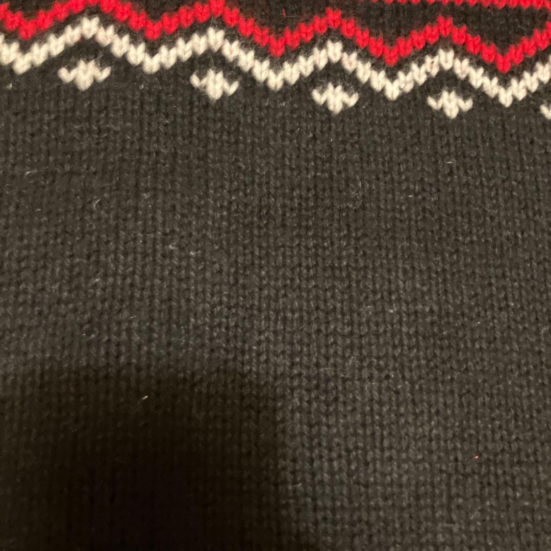 ラルフローレン ノルディック ニット セーター ブラック S