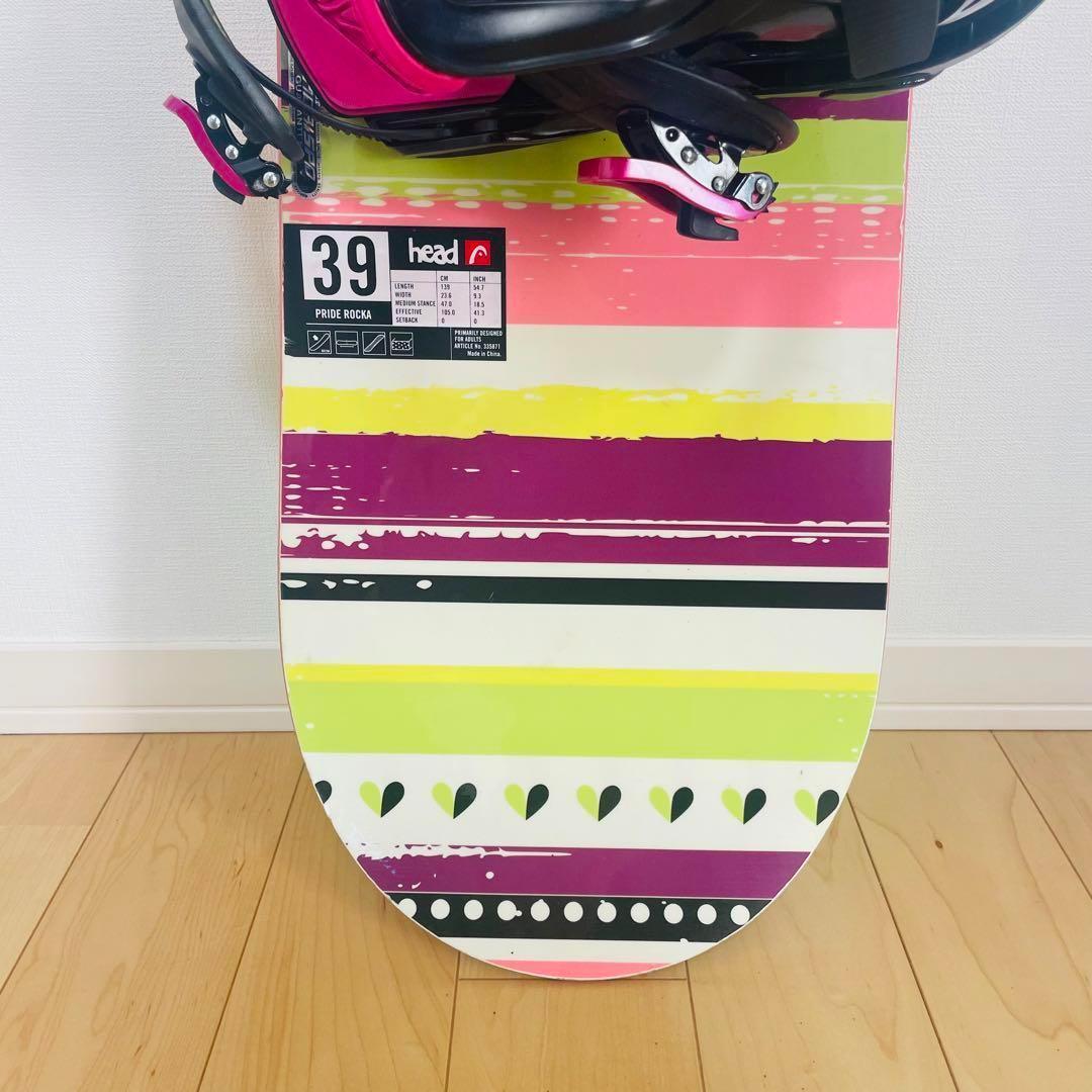 head PRIDE ROCKA 139 SALOMON RHYTHM Mサイズ