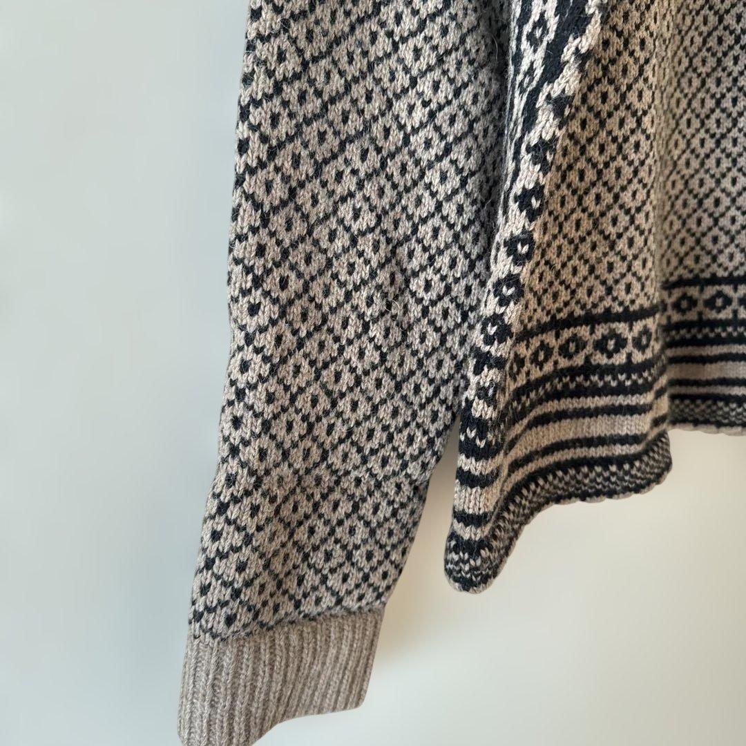 TODAYFUL ノルディック柄　ニットセーター