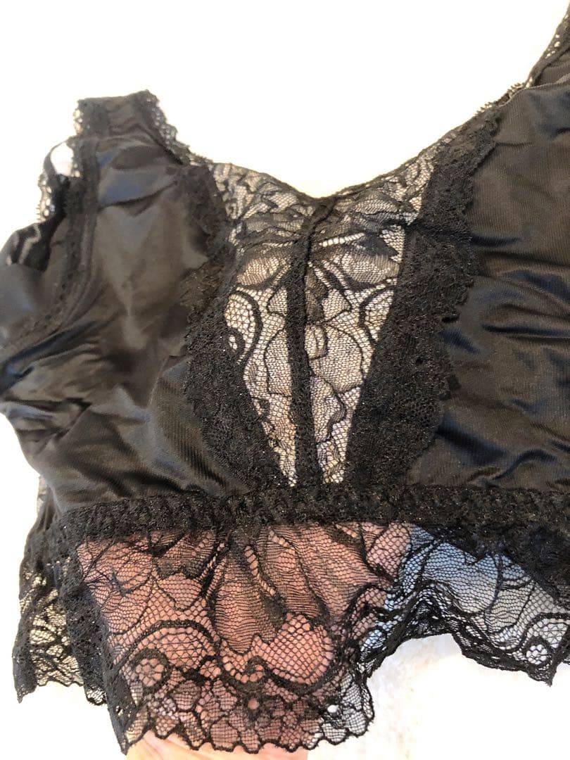 2枚セット アンジェリール(angellir)凛とルームブラ ブラック(S)