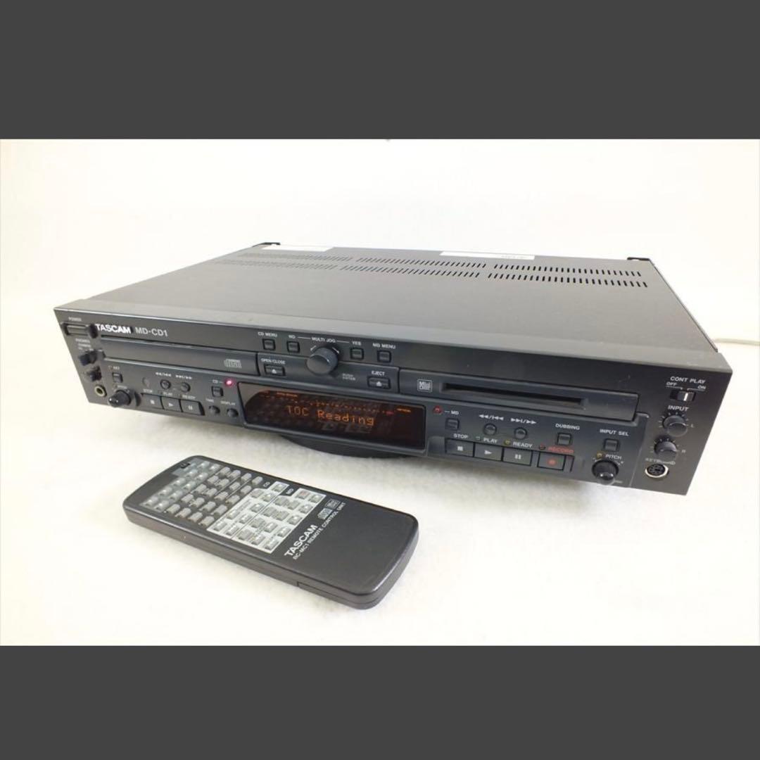 【美品】TASCAM MD-CD1 タスカム CDデッキ