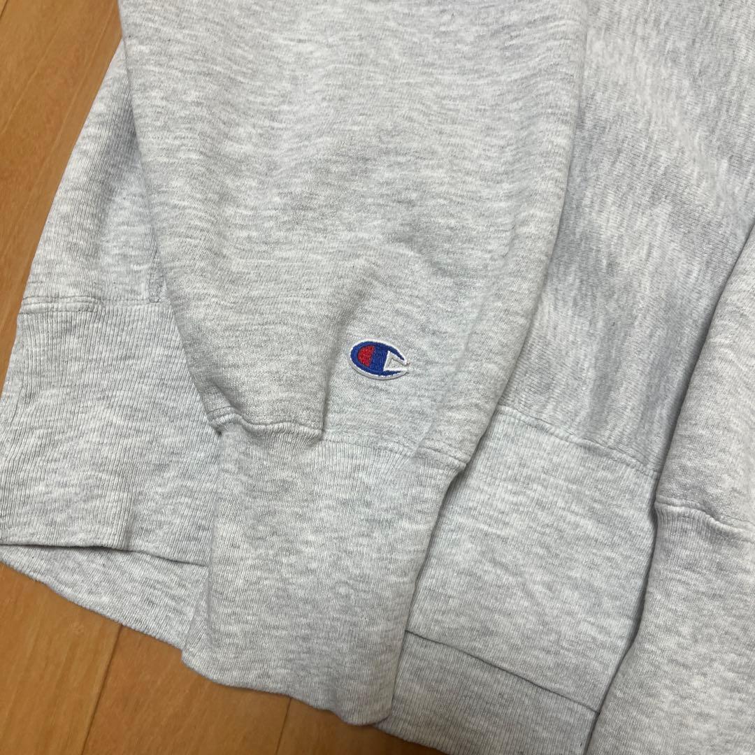 90s USA製 Champion チャンピオン　リバースウィーブ グレー目あり