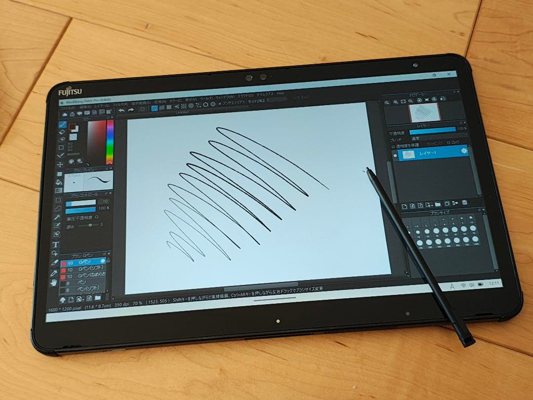 ☆美品☆ お絵描きok 富士通 Q7311 Core i5 office