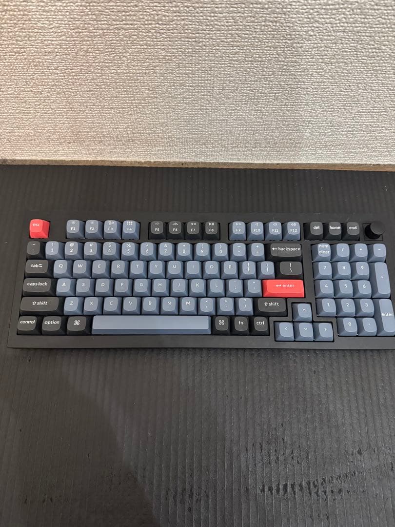 keychron q5 ノブ Gateron G Pro赤軸 us配列