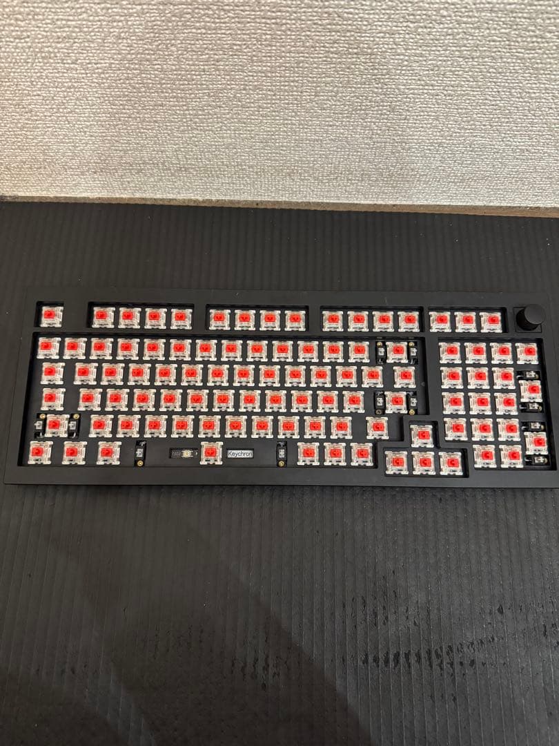 keychron q5 ノブ Gateron G Pro赤軸 us配列