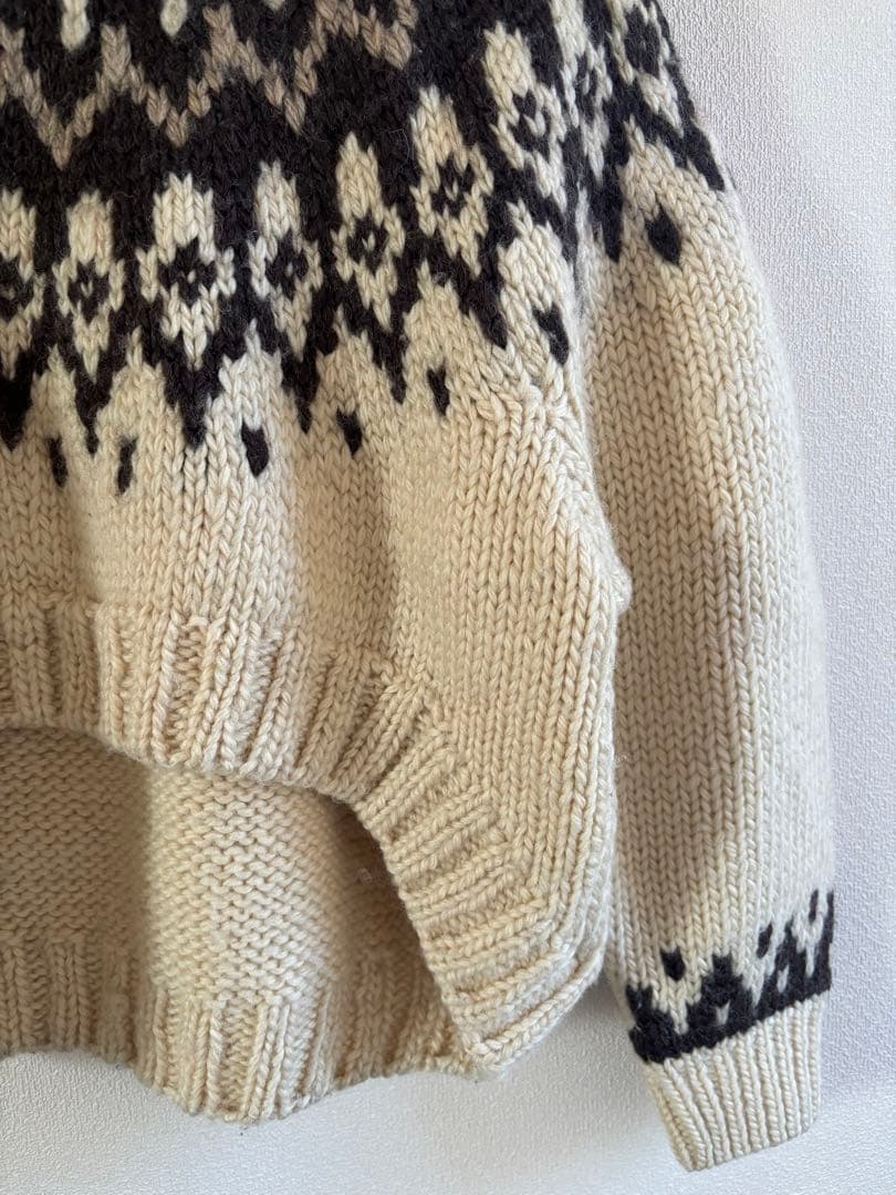 jun mikami ジュンミカミ ニット ノルディック柄