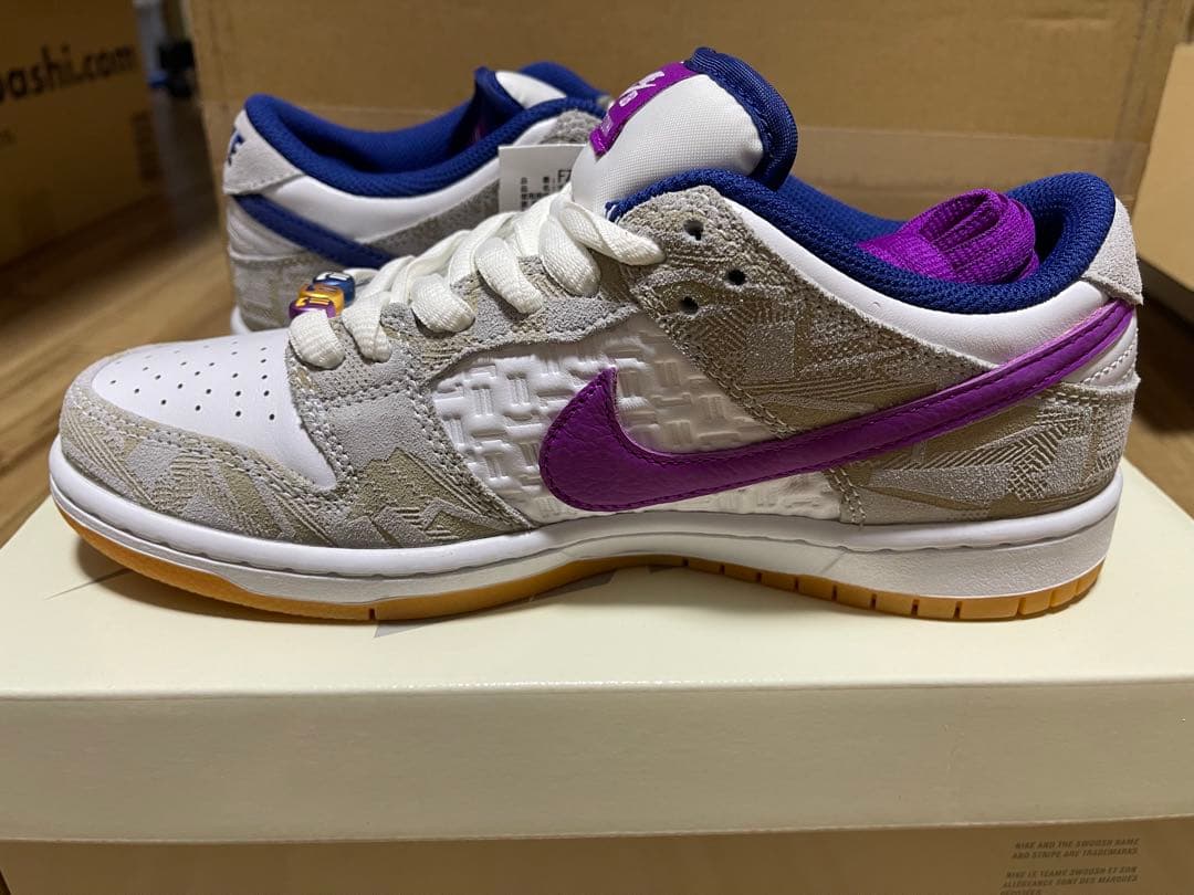 ライッサ・レアウ× ナイキ SB ダン クローPRMピュアプラチナムアン25cm
