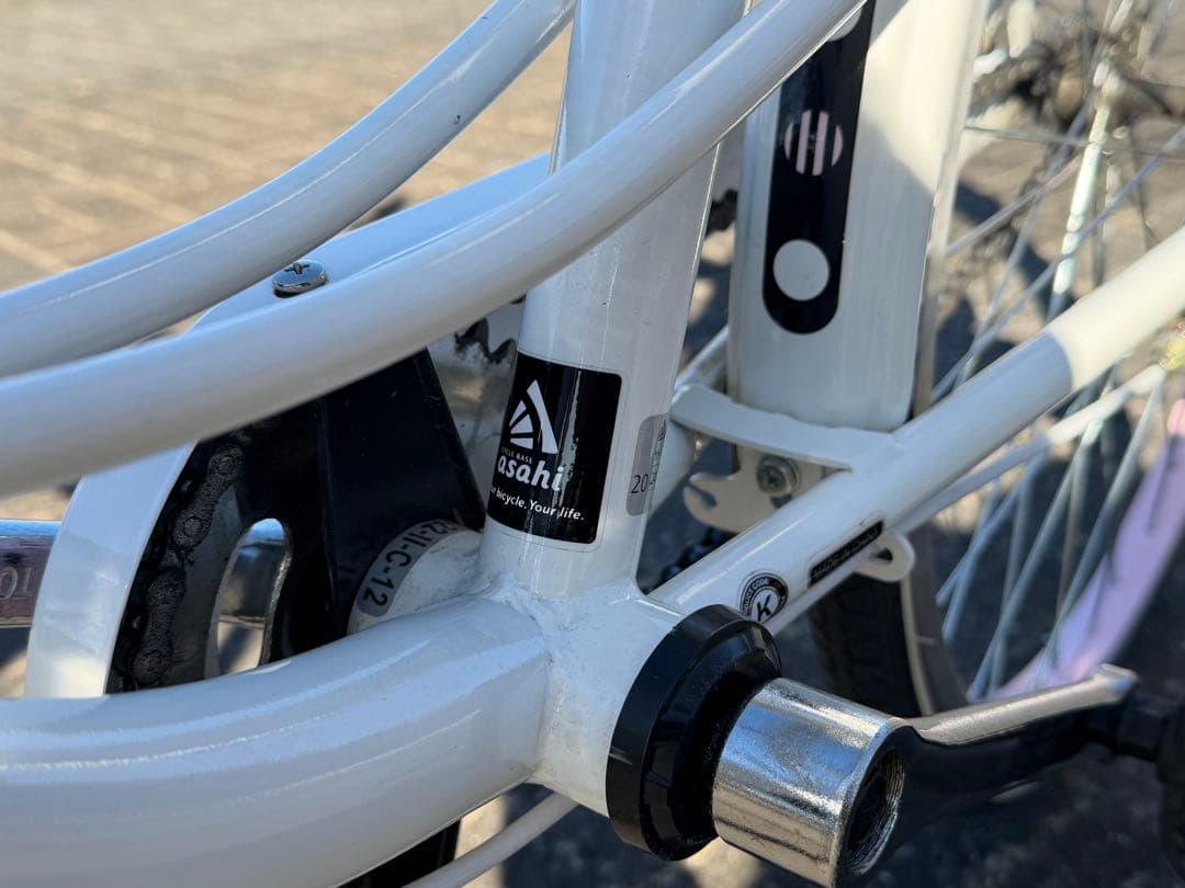 サイクルベースあさひ⭐︎ガールズラボ⭐︎ホワイト24インチ自転車