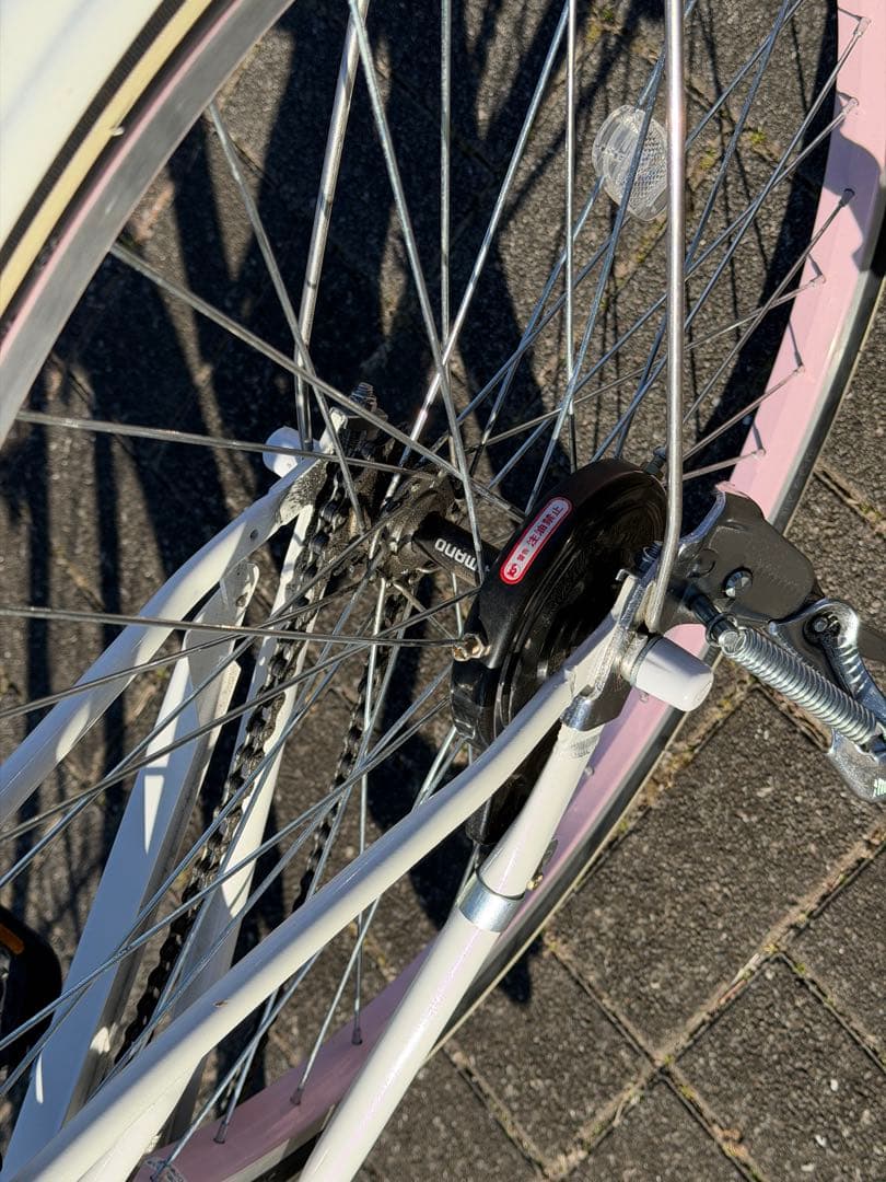 サイクルベースあさひ⭐︎ガールズラボ⭐︎ホワイト24インチ自転車