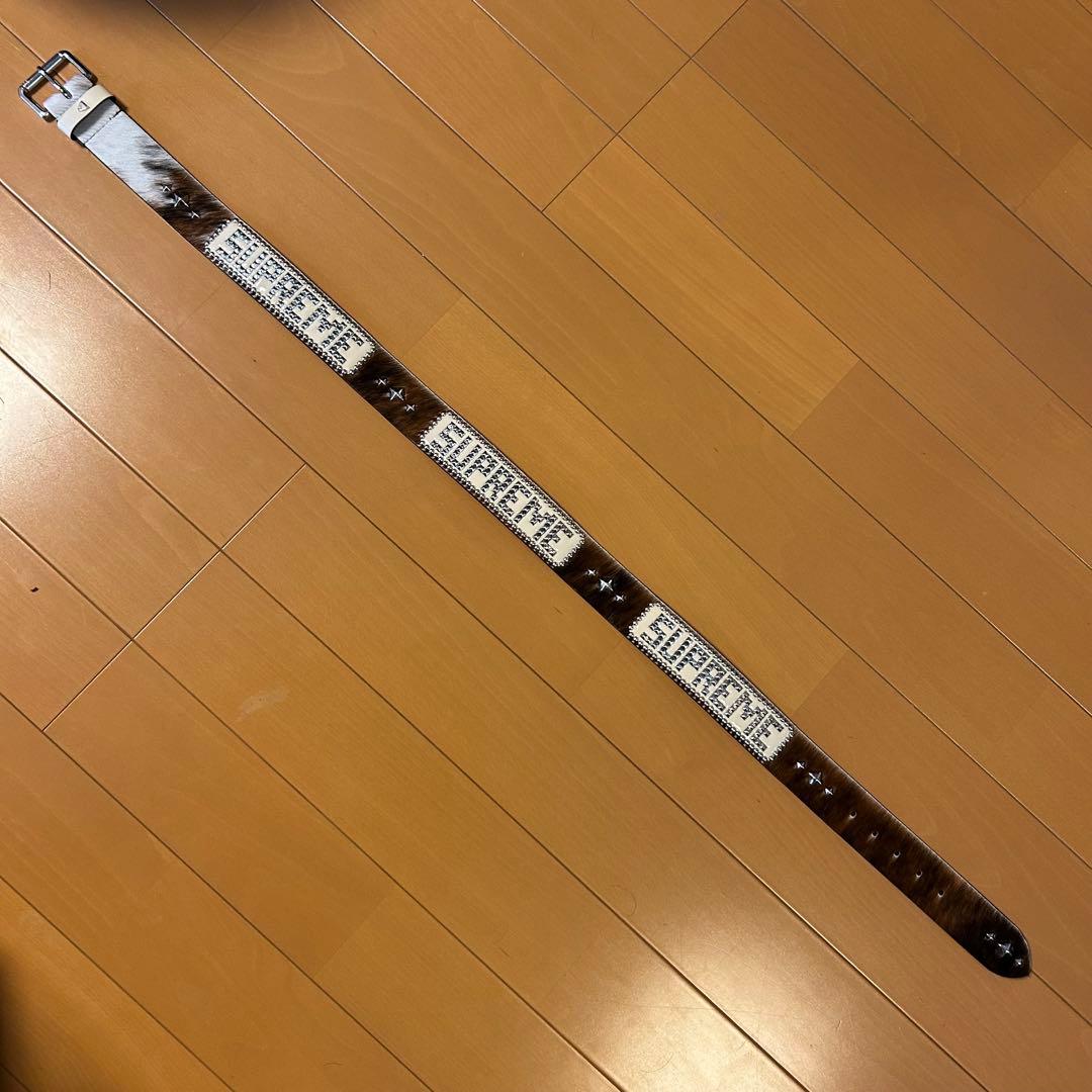 m*i様 Supreme HTC スタッズベルト L シュプリーム Hollyw