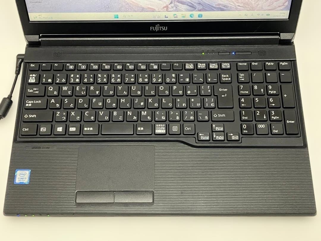 【最終値下げ】富士通ノートPC 8世代i3/8GB/新品SSD/Win11Pro
