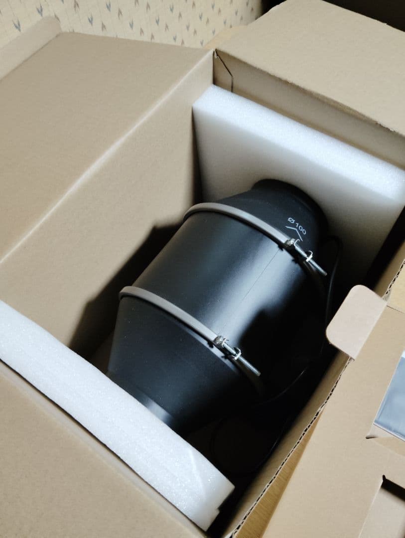 AC INFINITY AI-CLT4 インライン ダクトファン 未使用品