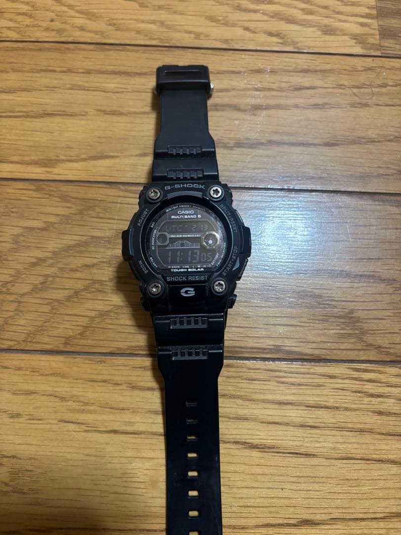 【ほぼ未使用】G-SHOCK 電波ソーラー マルチバンド6 ブラック