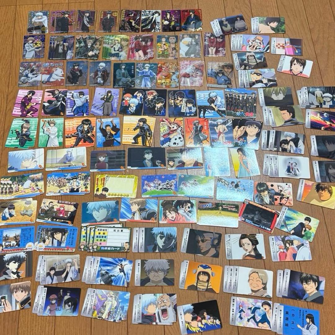 銀魂 クリアコレクション トレーディングカード カードダス約170枚セット