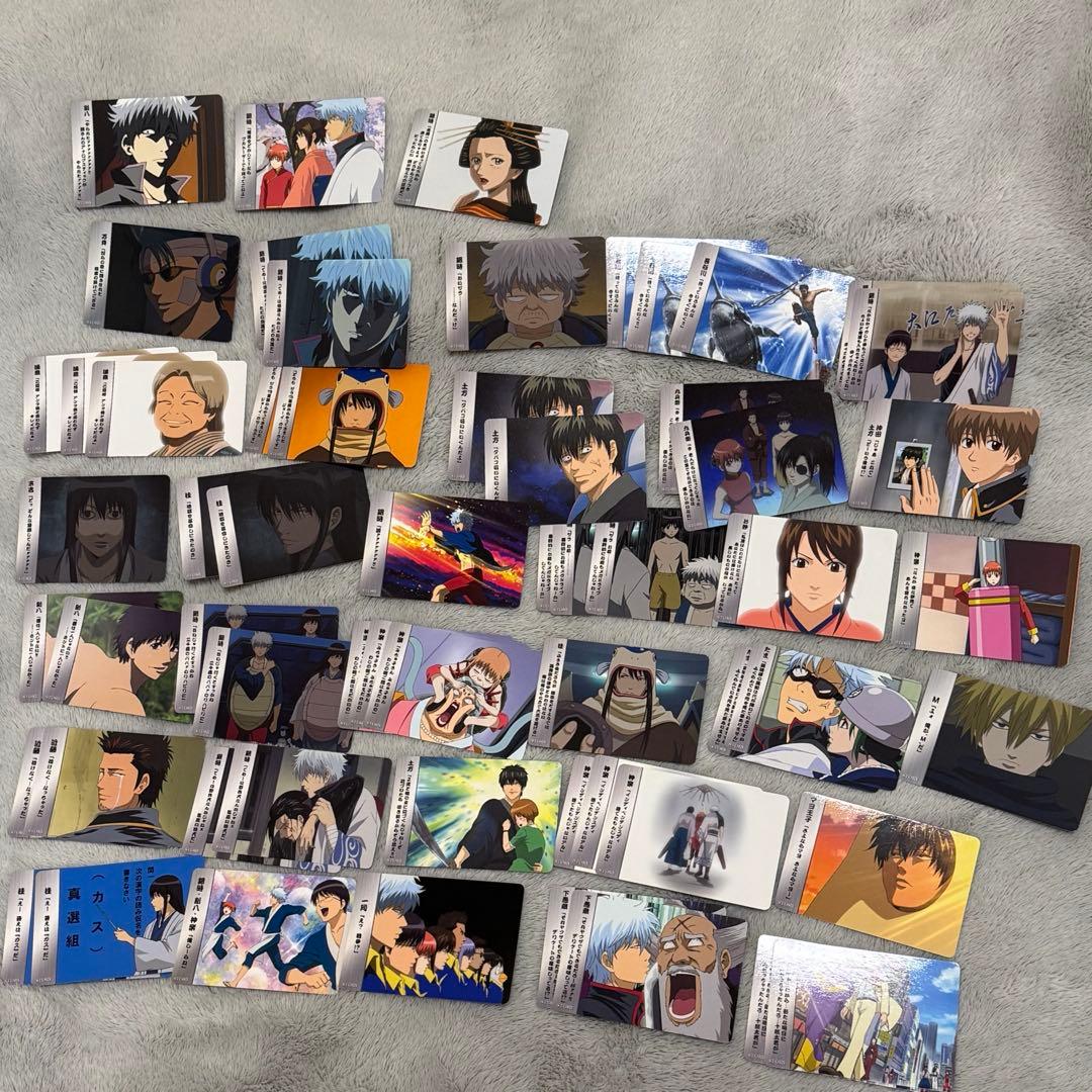 銀魂 クリアコレクション トレーディングカード カードダス約170枚セット
