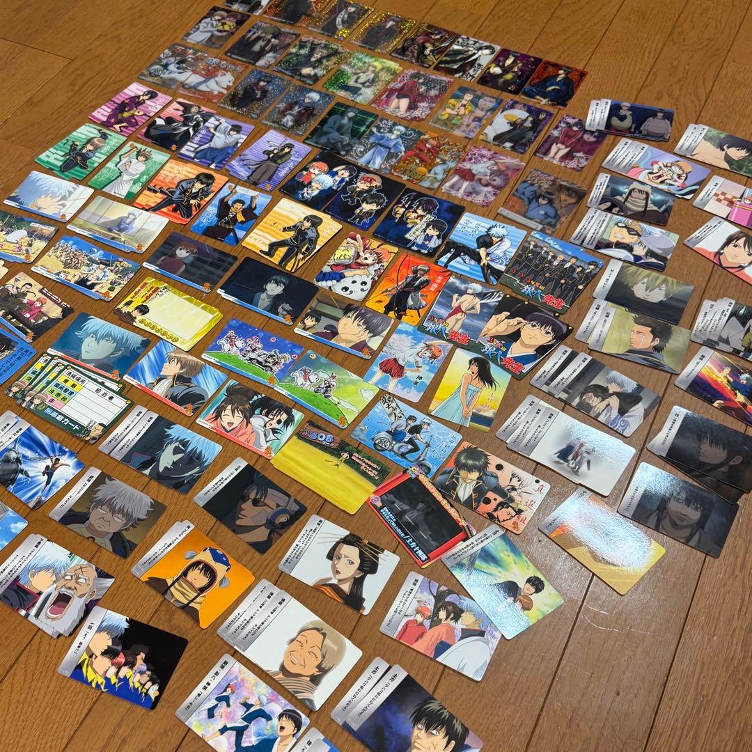 銀魂 クリアコレクション トレーディングカード カードダス約170枚セット