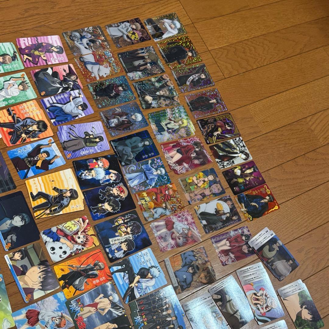 銀魂 クリアコレクション トレーディングカード カードダス約170枚セット