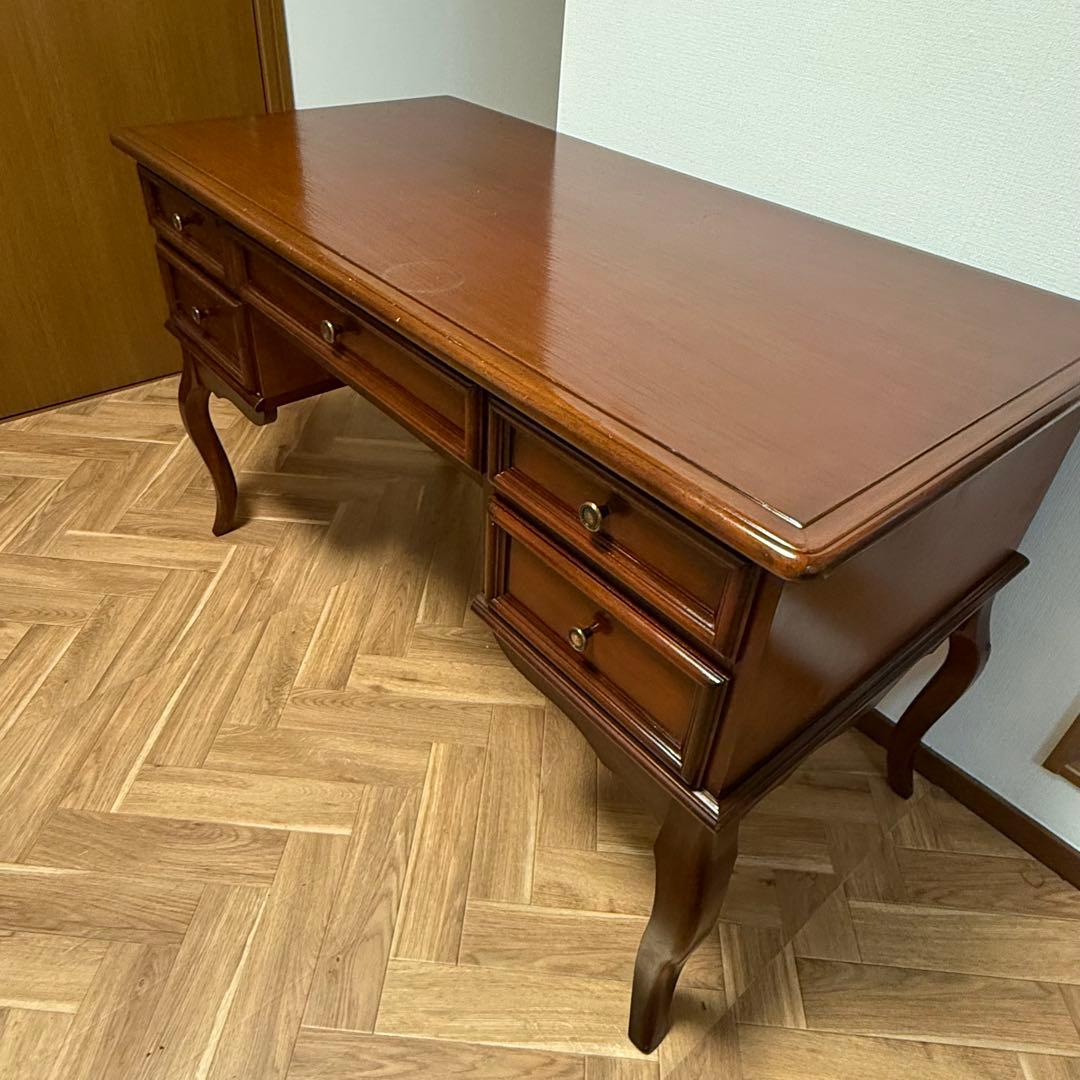 【希少】【全国送料無料】12/26迄 高価　アンティーク　デスク　ヴィンテージ