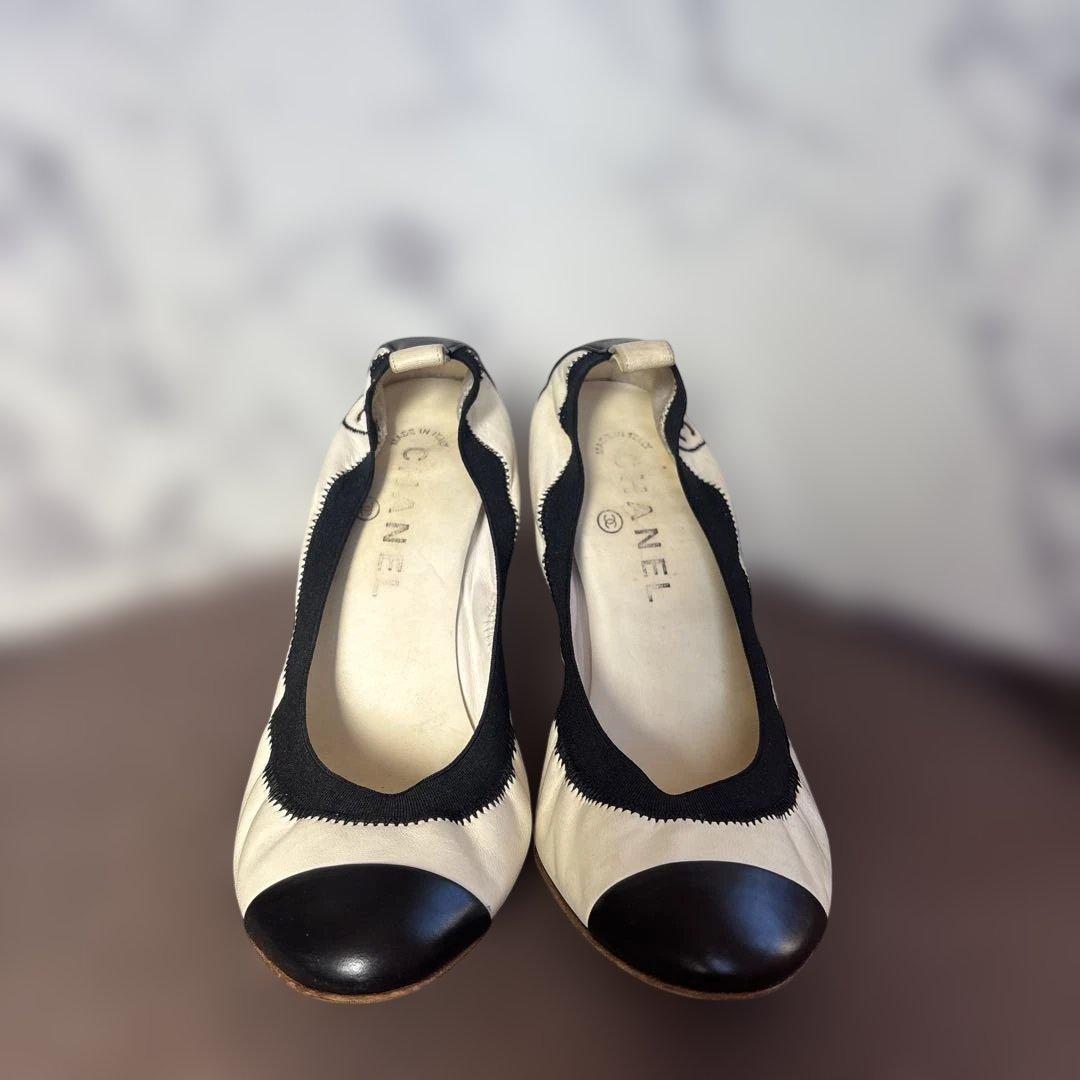 シャネル　バレエシューズ　バレリーナ　パンプス　chanel スニーカー