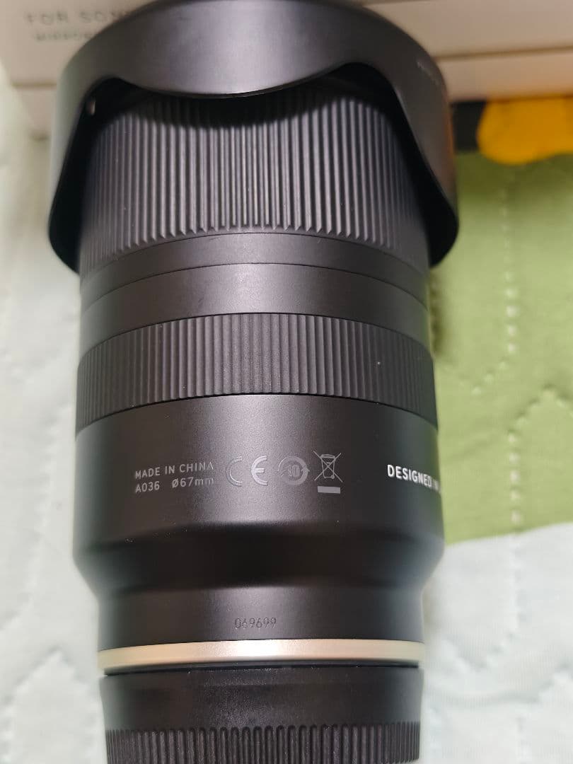 TAMRON 28-75mm F/2.8 Di III RXD Eマウント