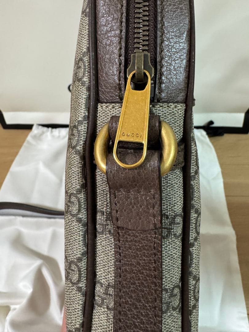 GUCCI スモールメッセンジャーバッグ オフィディア GGパターン
