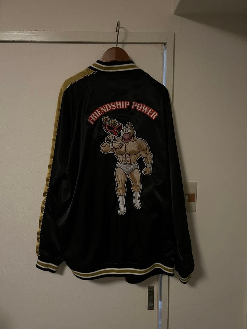 【レア品XLサイズ】キン肉マン✖︎HYSTERIC MINIリバーシブルスカジャン