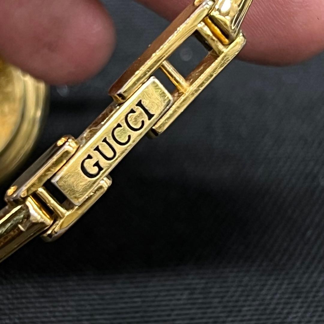 M*6様 hk【used】GUCCI グッチ　時計　電池切れ　バングルウォッチ