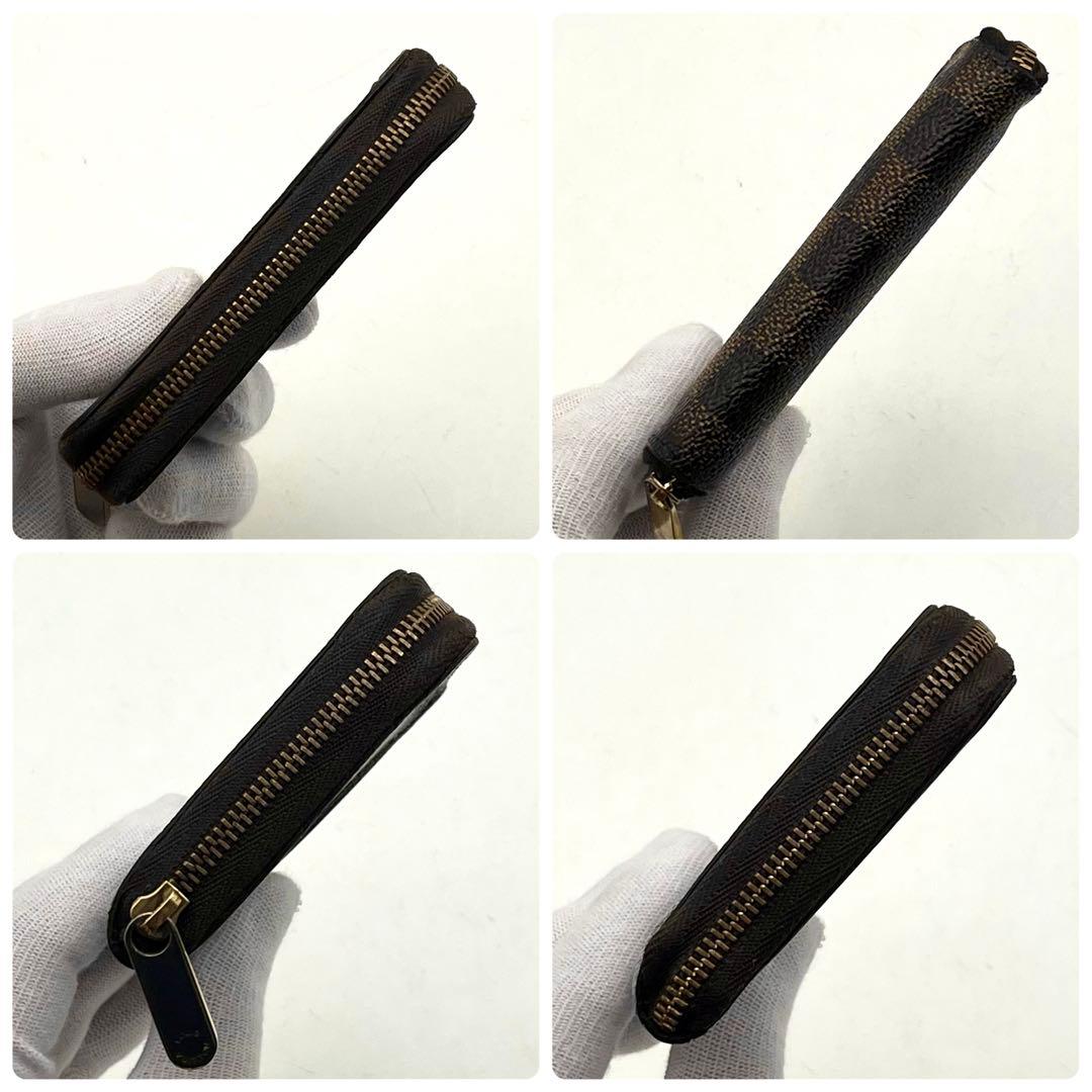 ルイヴィトン ダミエ ジッピーパース ケース 正規品 本物 男女兼用