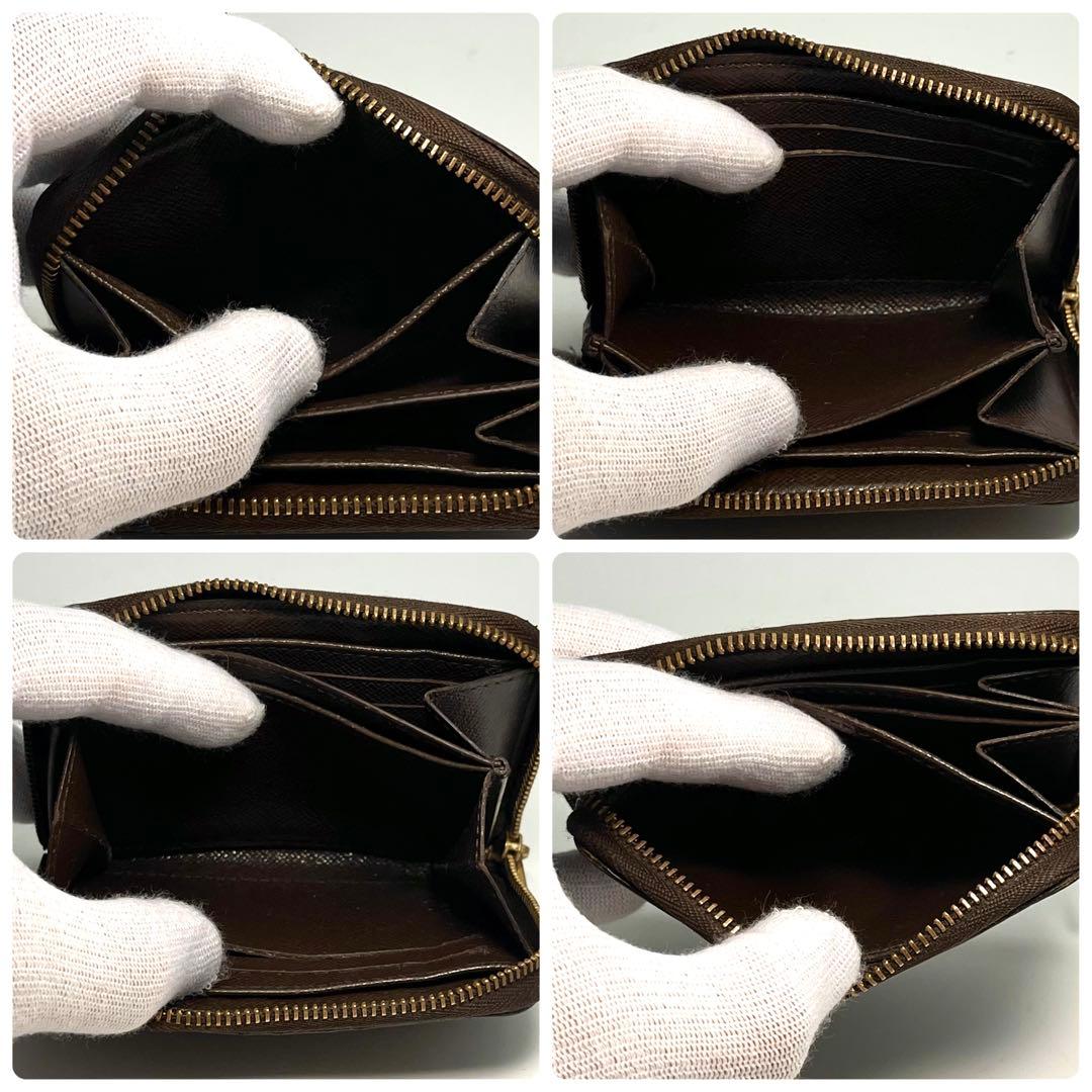 ルイヴィトン ダミエ ジッピーパース ケース 正規品 本物 男女兼用