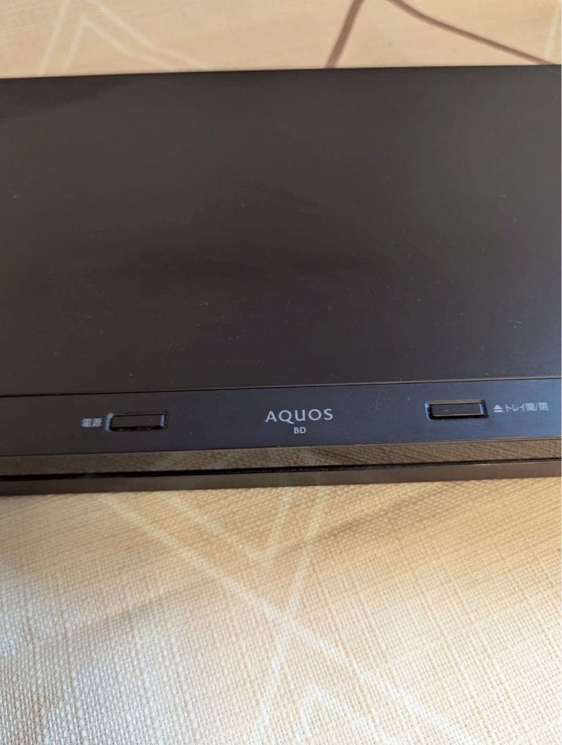 SHARP　AQUOSブルーレイ 2B-C10CW1 2019年製　本体のみ