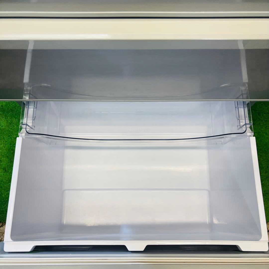 AQUA 355L 冷蔵庫 大容量 スリムタイプ シルバー【地域限定配送無料】